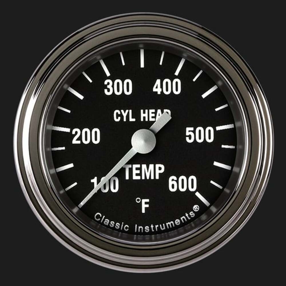 Hot Rod 2 1/8" Cylinder Head Temp. Gauge HR197SLF