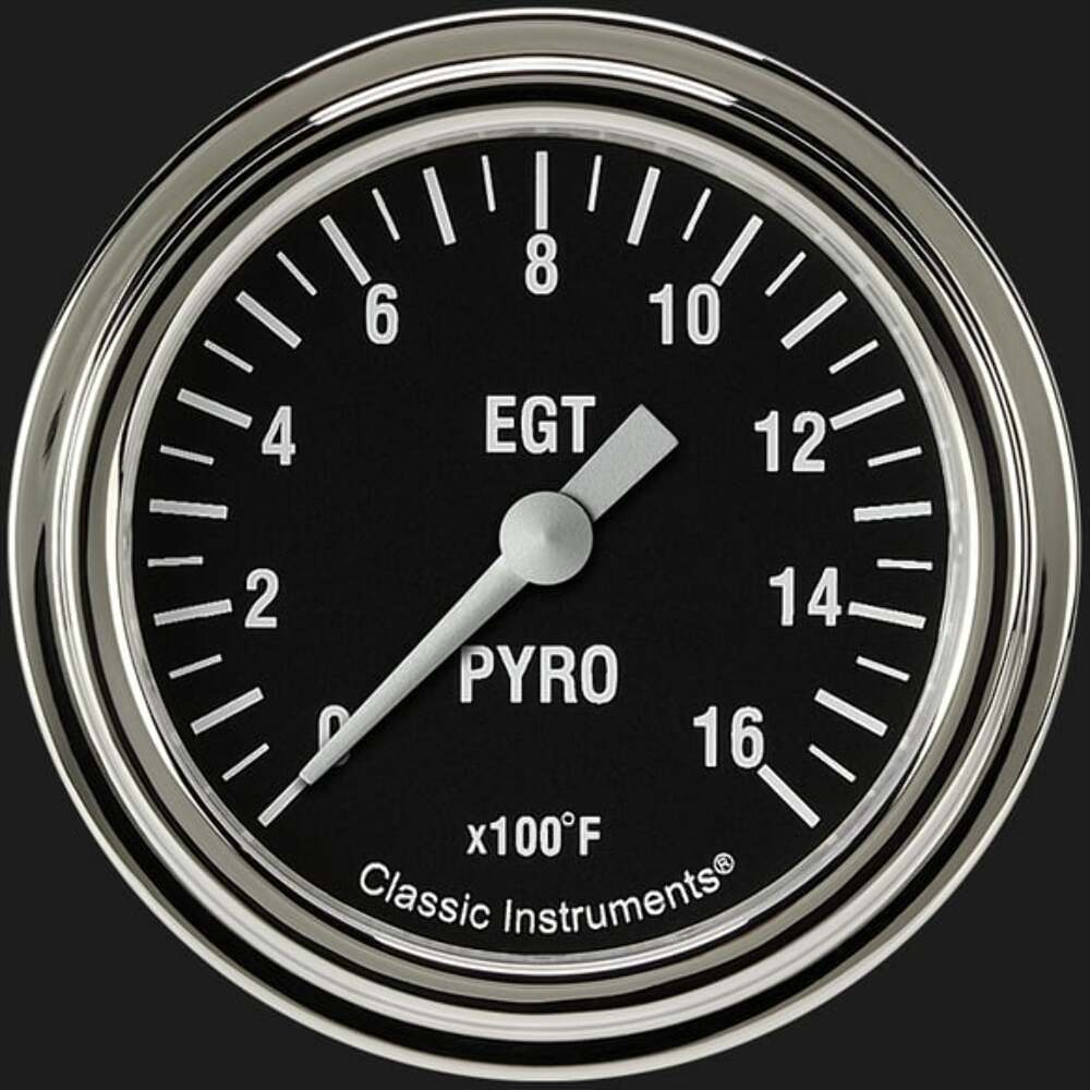 Hot Rod 2 5/8" Exhaust Gas Temp. Gauge HR398SLF