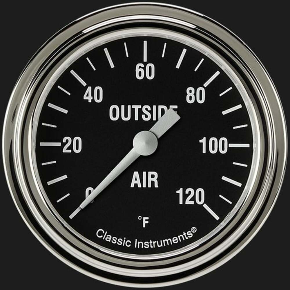 Hot Rod 2 5/8" Outside Air Temp. Gauge HR399SLF