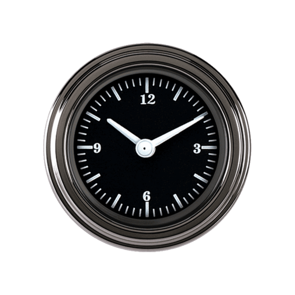 Hot Rod 2 1/8" Clock HR90SLF