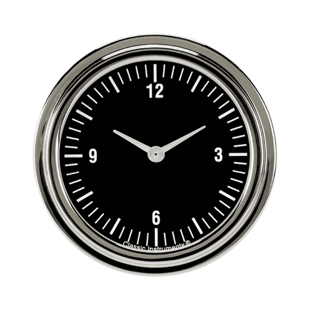 Hot Rod 2 5/8" Clock HR92SLF