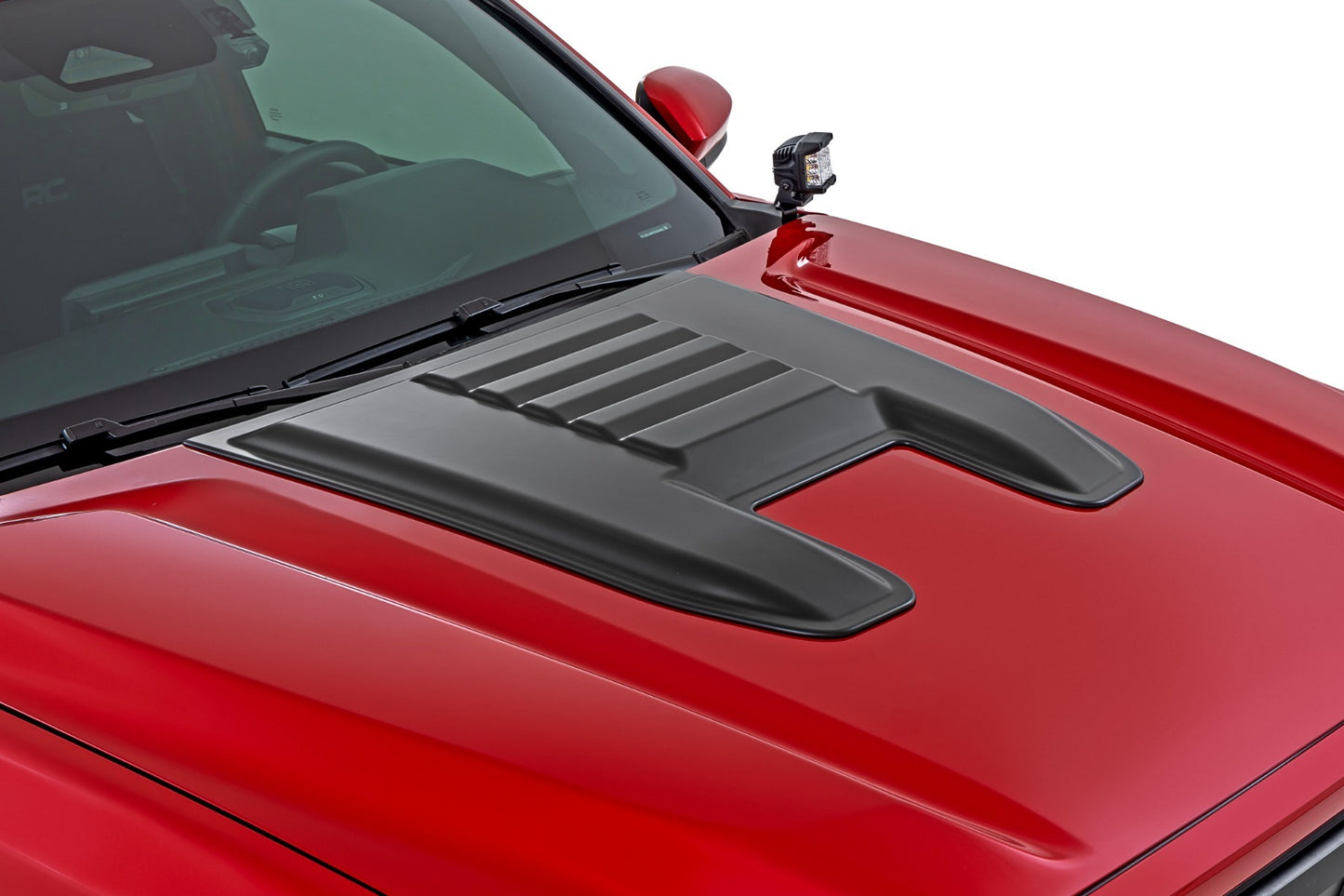 Rough Country Hood Scoop - 040 White - Toyota Tacoma 2WD/4WD (2024) - HS80010-040