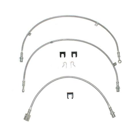 2005 - 2007 Chevrolet Silverado Brake Hose Kit - HSK0002SS