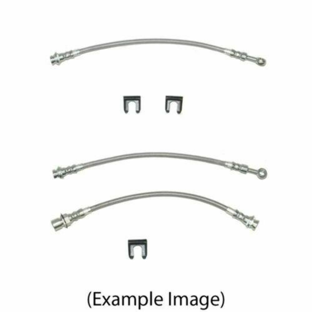 1978 Chevrolet Malibu Brake Hose Kit Braided Stainless - HSK0046SS