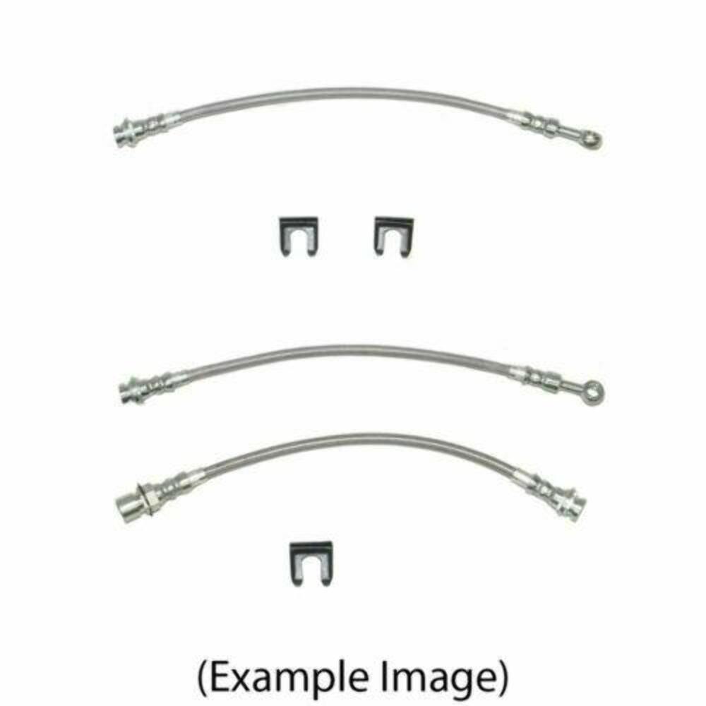 1979-88 Buick Regal Brake Hose Kit Braided Stainless - HSK0047SS - Brake Hoses Car Part People