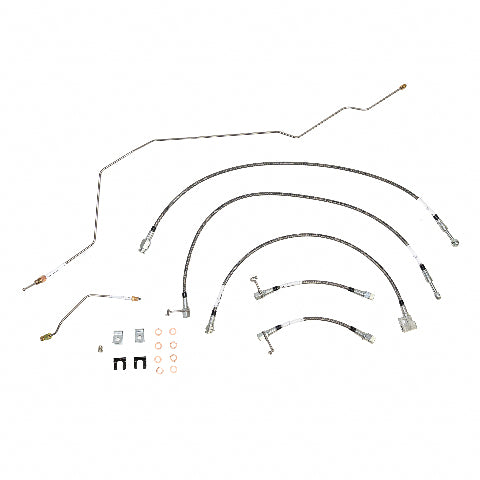 2001 - 2002 Dodge Ram Brake Hose Kit - HSK0052SS