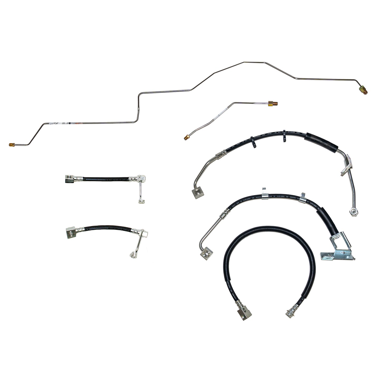 Complete Brake Hose Kit for 2002-05 Dodge Ram 1500 AWABS Stainless HSK0062SS