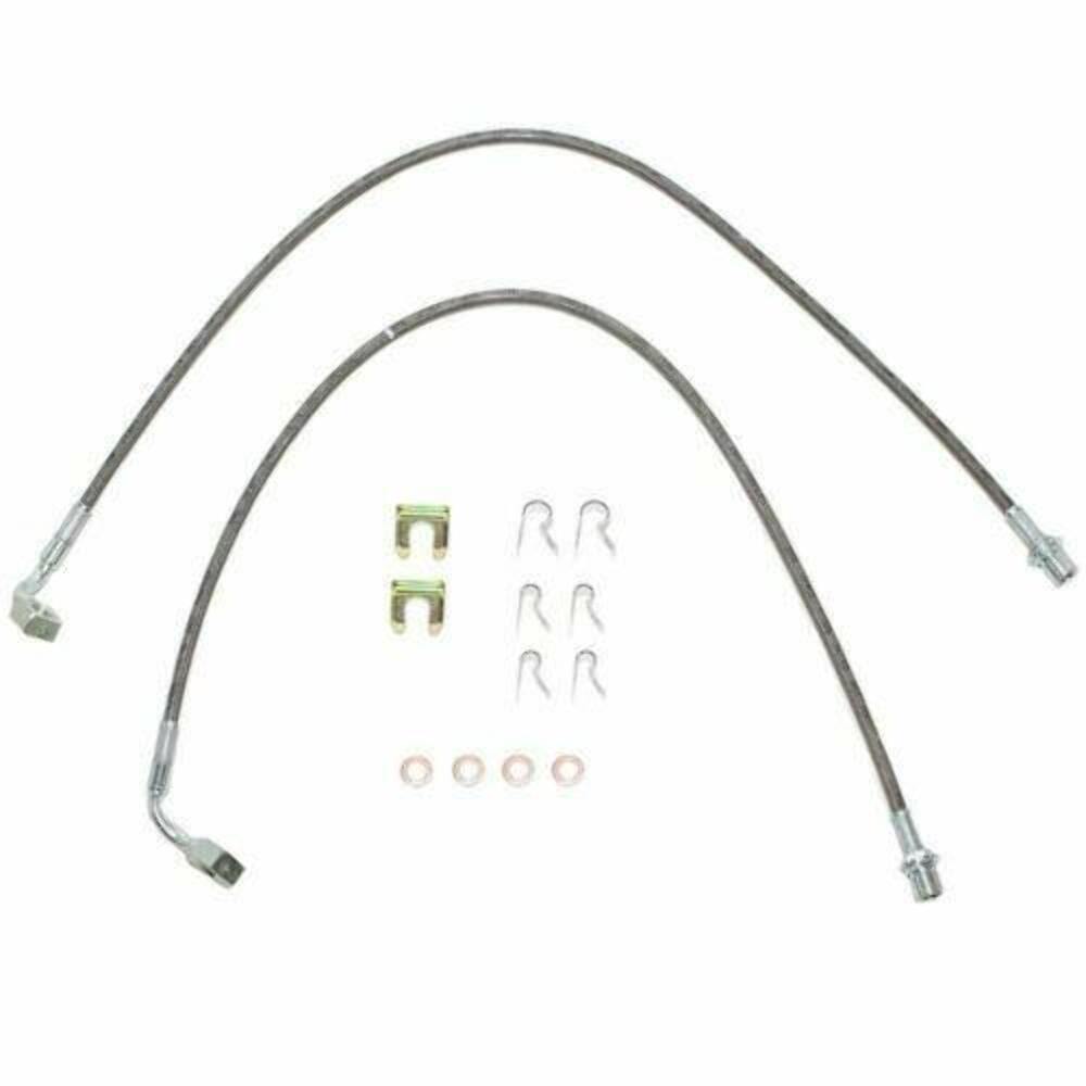 1999-2007 Chevrolet Silverado Front Brake Hose Kit Stainless HSP0001SS