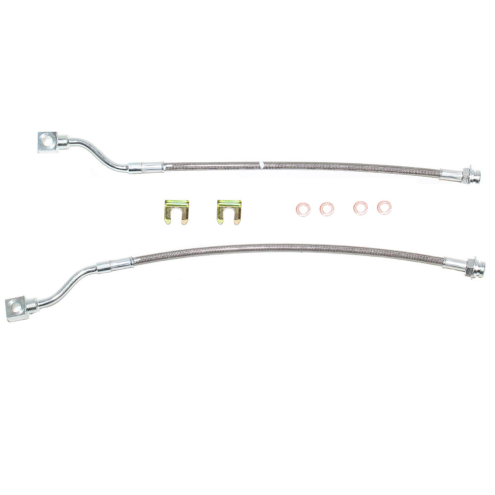 GM Rear Brake Caliper Hose Kit; Fine Lines-HSP0002OM