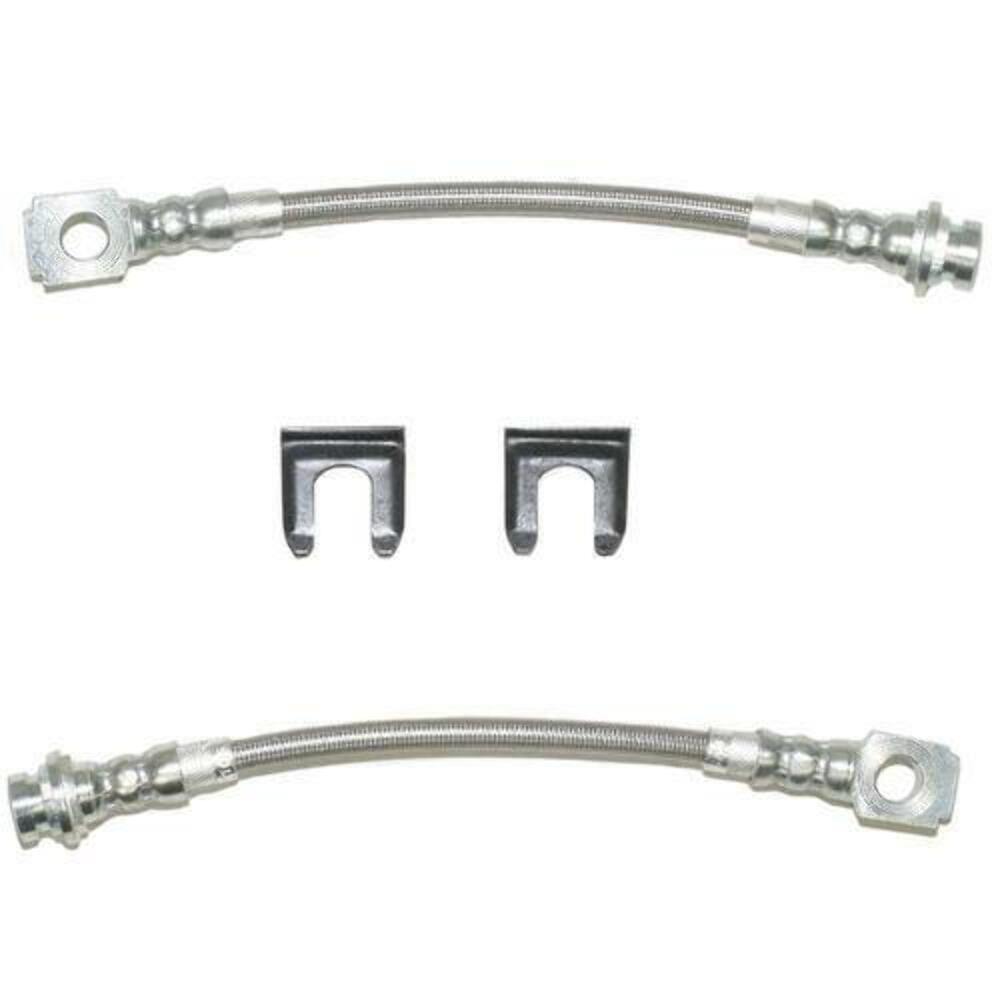 1999 - 2004 Chevrolet Silverado 1500 Stainless Brake Hose - HSP0020SS - Brake Hoses Car Part People