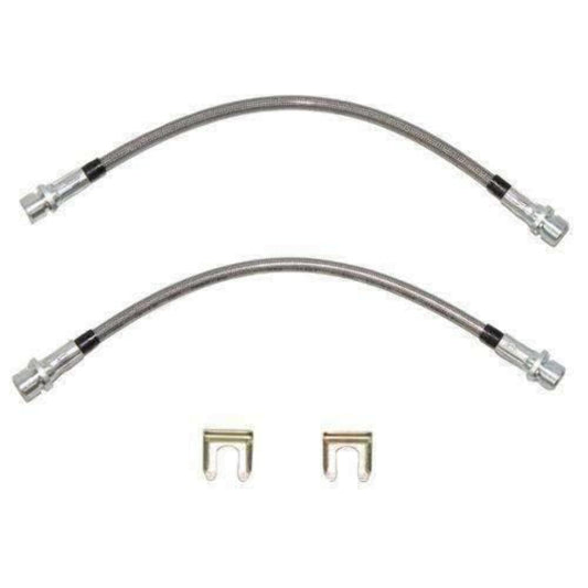 08-14 Toyota Tundra  Rear Drop Hose (Right) Braided 4WD