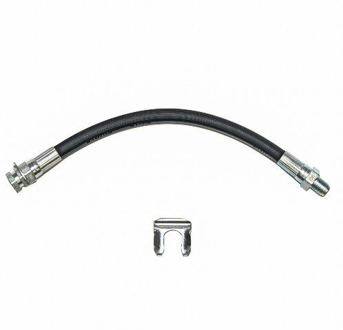 Fits 63-82 Chevy Corvette; Rear Brake Hose; Rubber-HSP3382OM