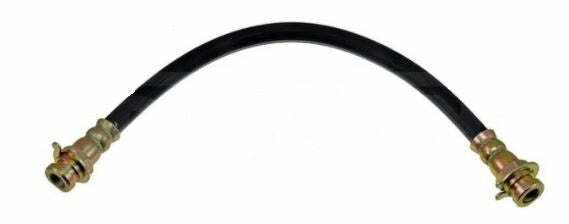 Fits 66-72 Mopar A-Body, w/ Front Disc Front Brake Hose; Rubber-HSP4309OM