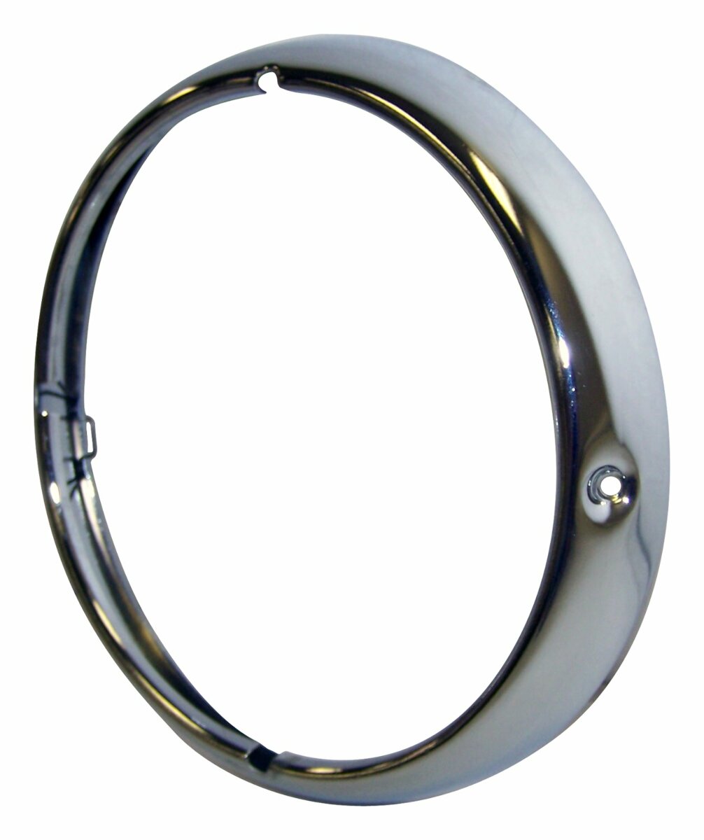 Vintage - Metal Chrome Headlight Bezel - J0649518