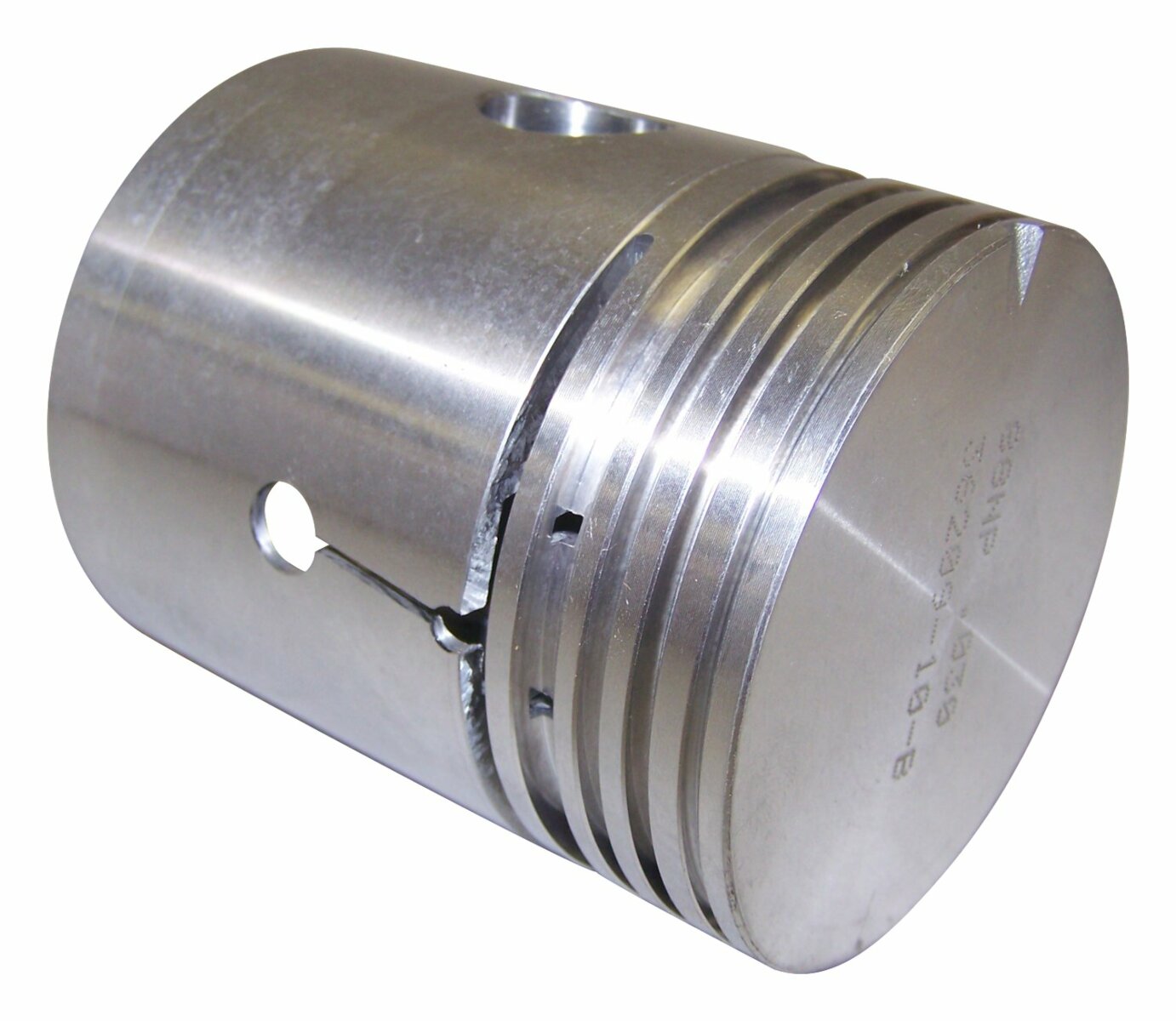 Vintage - Metal Unpainted Piston & Pin - J0801539