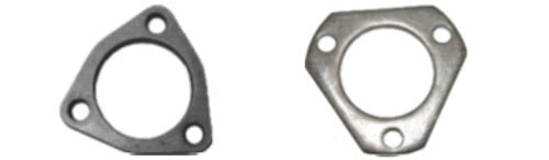 Exhaust Flange; 2 1/2"-Port; 3"-Center; 7/16"-Bolt; 3 7/8" x 5/16"-Thick-J15328
