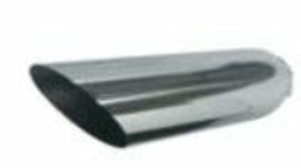 Jones Exhaust J304012AC Chrome Stainless Steel Exhaust Tip Angled 4