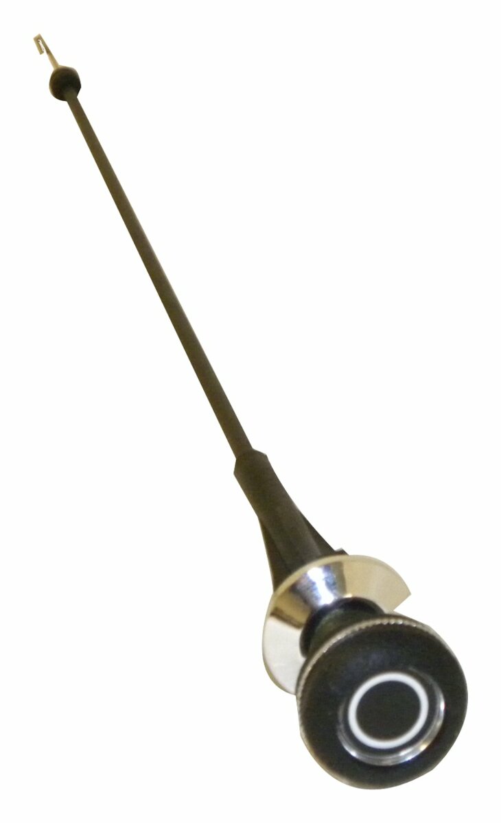 Vintage - Metal Black Heater & Defrost Cable - J5463655