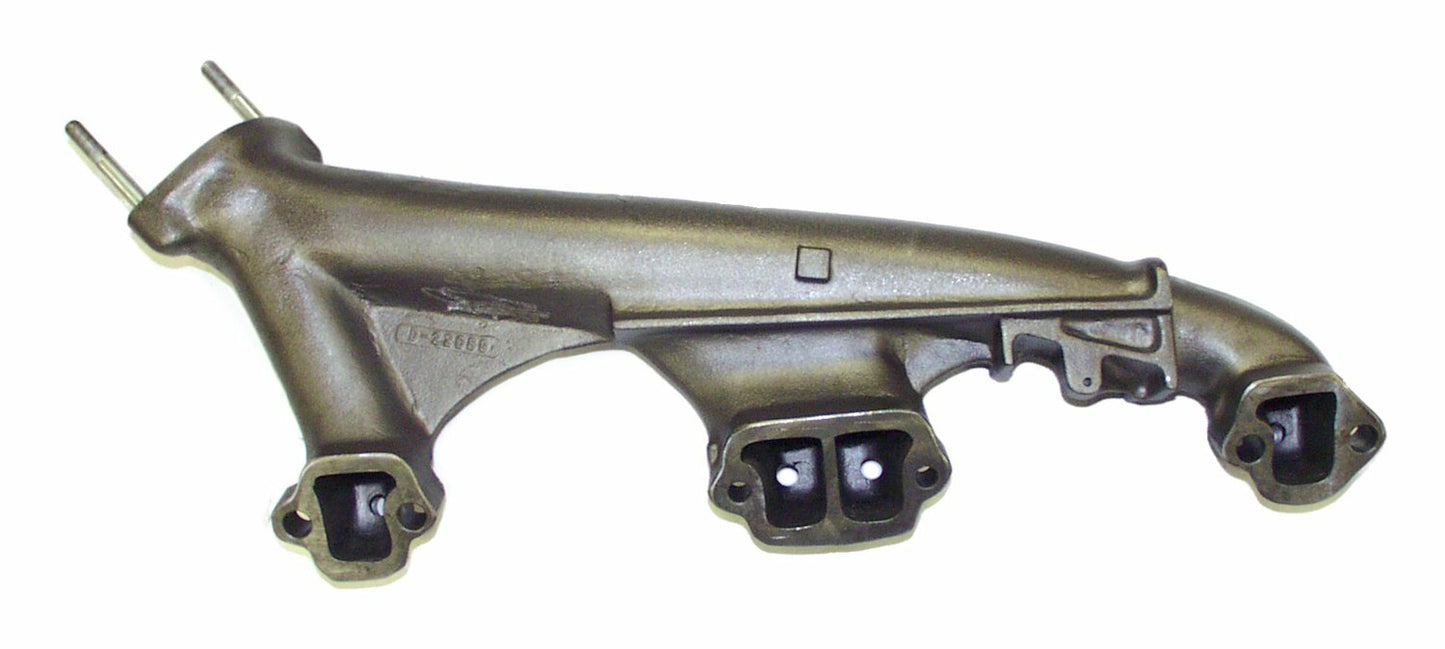 Vintage - Metal Unpainted Exhaust Manifold - J8121274