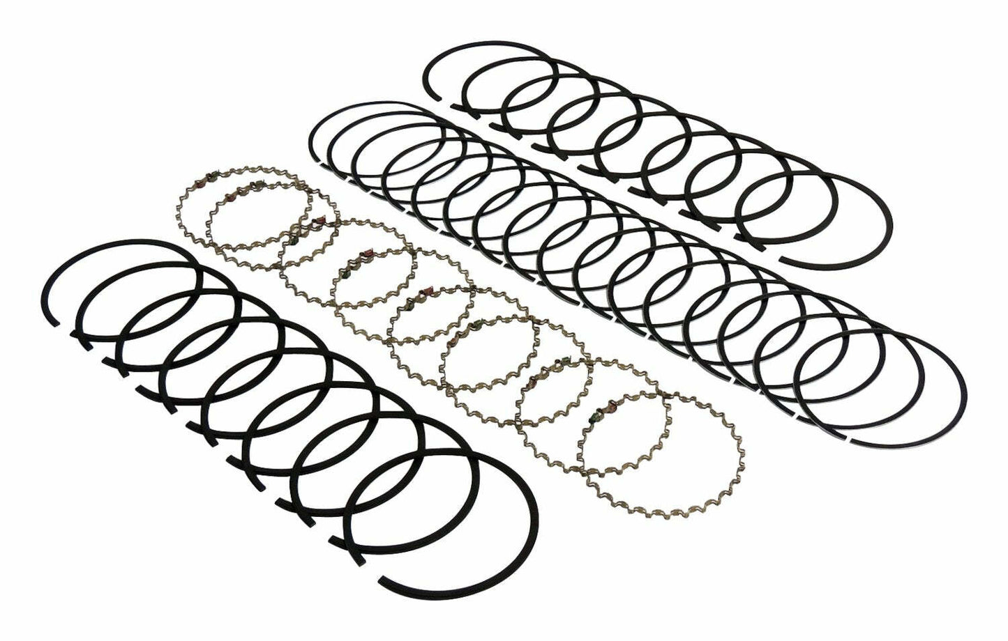 Vintage - Metal Unpainted Piston Ring Set - J8121685