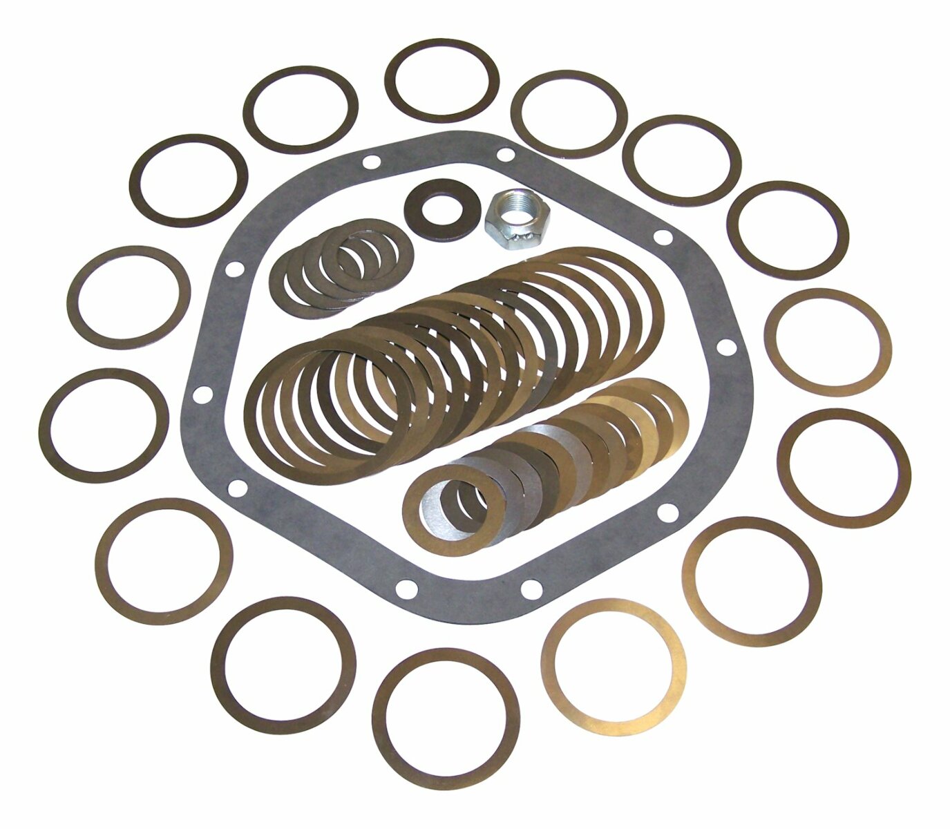 Vintage - Metal Unpainted Pinion & Differential Shim Kit - J8129223