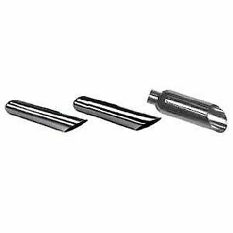 Jones Exhaust JAC312 Chrome Exhaust Tip Angle Cut 3