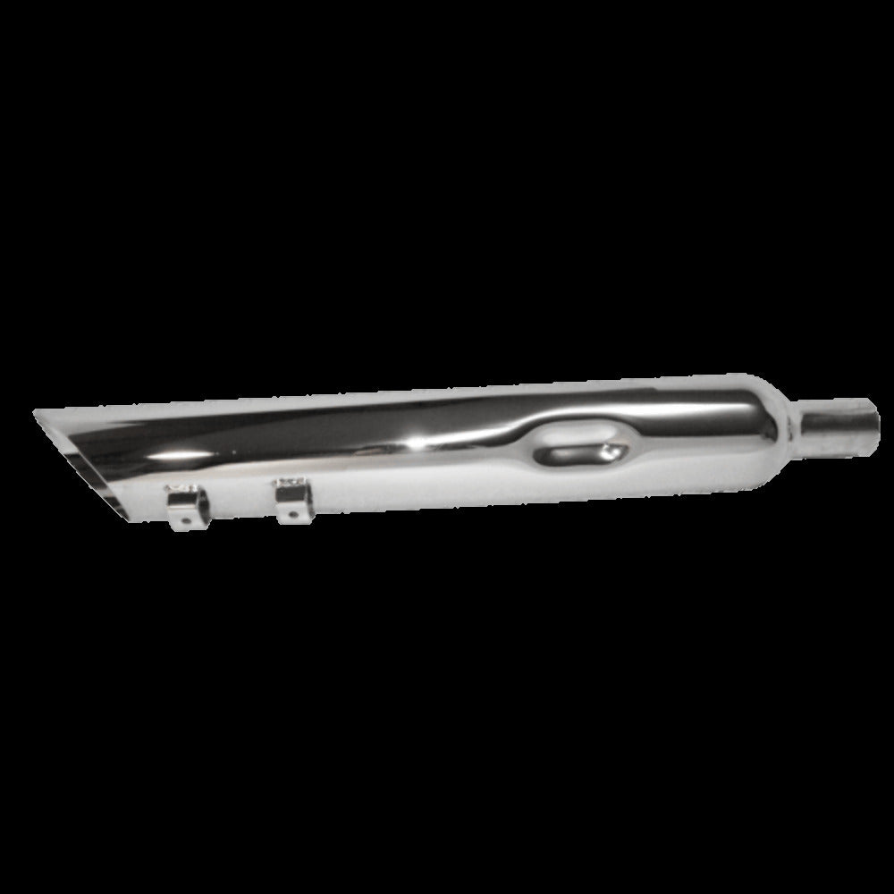 95-16 Harley Davidson Full Boar Reverse Angle Cut Slip On Muffler 2 Baffle - Performance Mufflers Car Part People