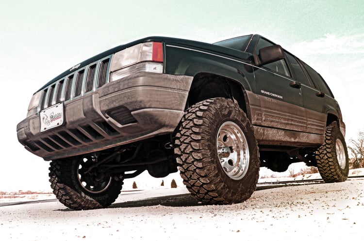 1993-1998 Jeep Grand Cherokee 3.5 Inch Lift Kit - V-6 Motor - Jeep Grand Cherokee ZJ 2WD/4WD (1993-1998) - 636.2