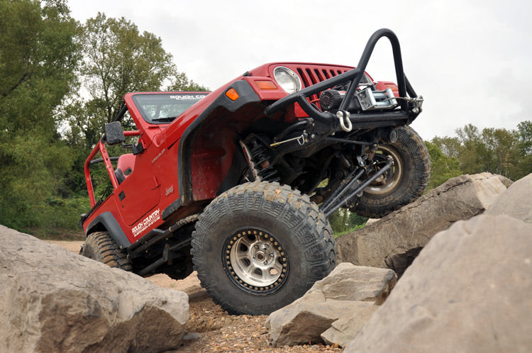 Rough Country 6 Inch Lift Kit - Long Arm - V2 - Jeep Wrangler TJ 4WD (1997-2006) - 65970