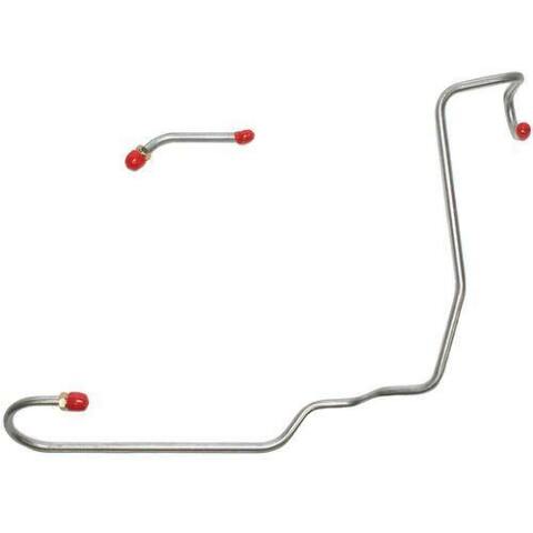 1970-71 AMC AMX Pump to Carburetor Fuel Line V8 4 BBL 2 Piece - JPC7003SS