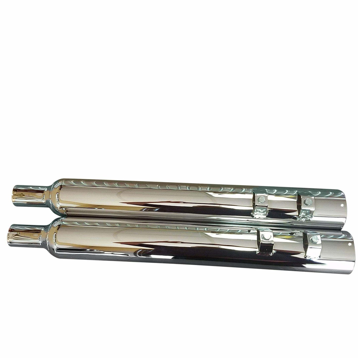 95-16 Harley Davidson Touring Model Straight Cut Slip On Muffler 2 Baffle - Performance Mufflers Car Part People