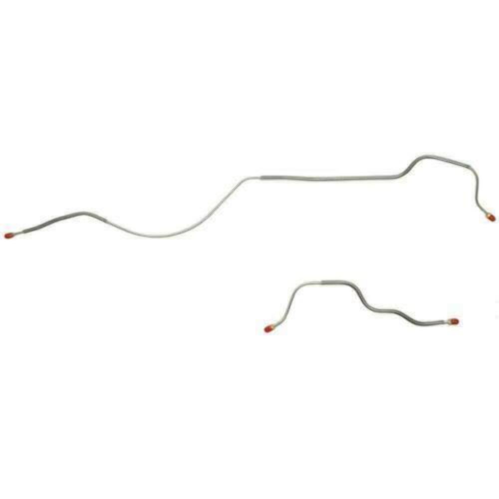 Rear Axle Brake Lines FIts AMC AMX 1968-1970 Rear - JRA6801SS - Rear Lines Car Part People