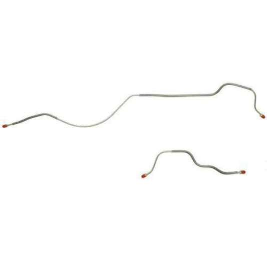 Rear Axle Brake Lines FIts AMC AMX 1968-1970 Rear - JRA6801SS - Rear Lines Car Part People