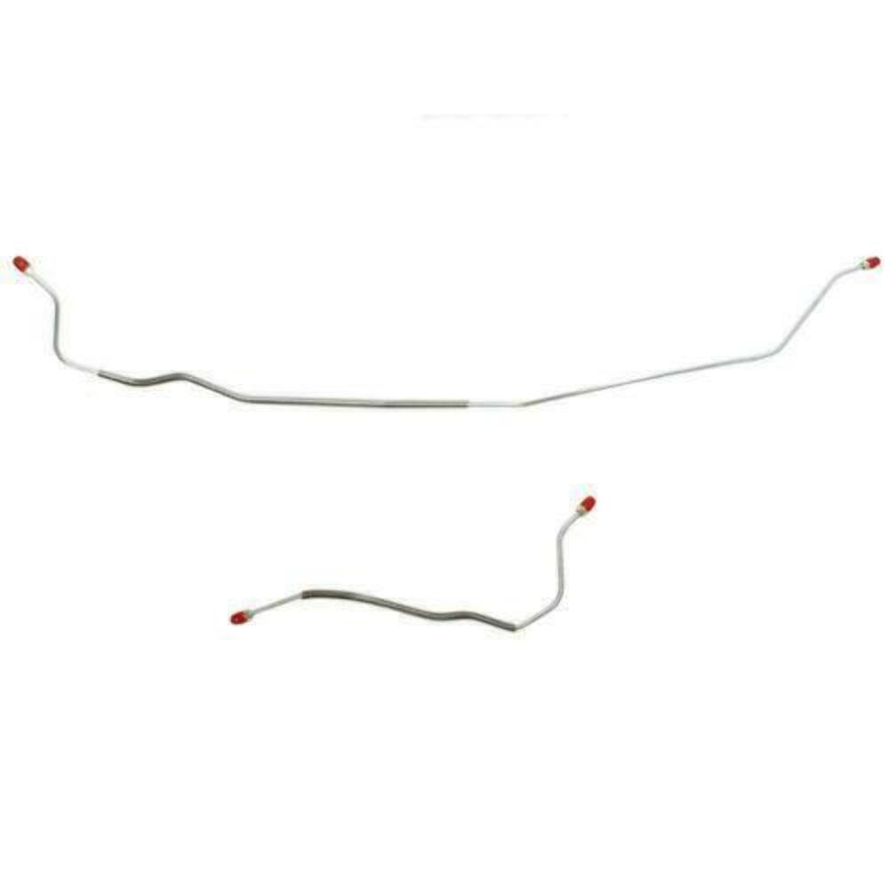 1969 AMC SC/Rambler Rear Axle Lines 2 Piece Set Stainless - JRA6901SS - Rear Lines Car Part People