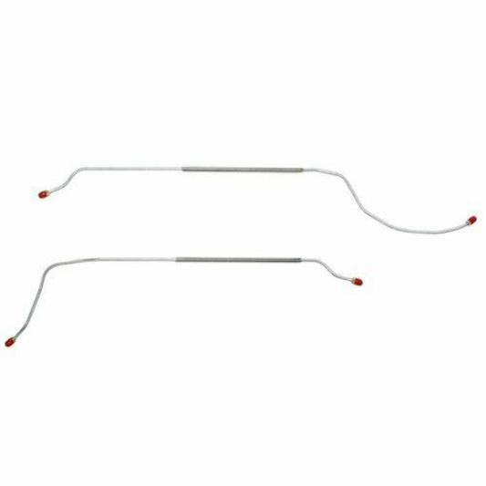 1970 AMC Rebel Rear Axle Lines Brake Line 2 Piece Steel - JRA7011OM - Rear Lines Car Part People