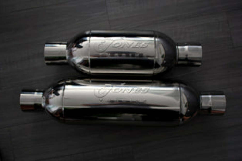 Jones Exhaust JT3535 Turbine Muffler 6 x 20 - Performance Mufflers Car Part People
