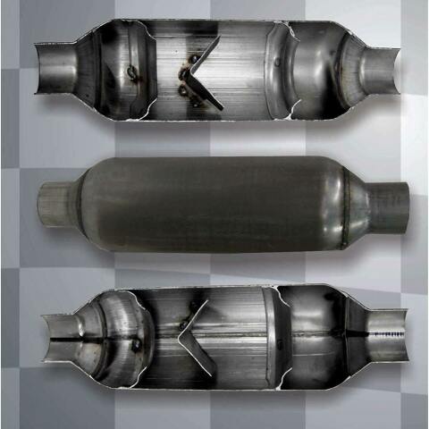 Jones Flow Pack, Turbine and Turbo Muffler 5 IN/OUT JT5050XL