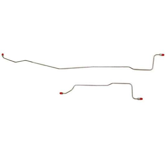 Fits 66-69 Mopar C-Body 7 1/4 Axle Lines; Steel-KRA6701OM - Rear Lines Car Part People