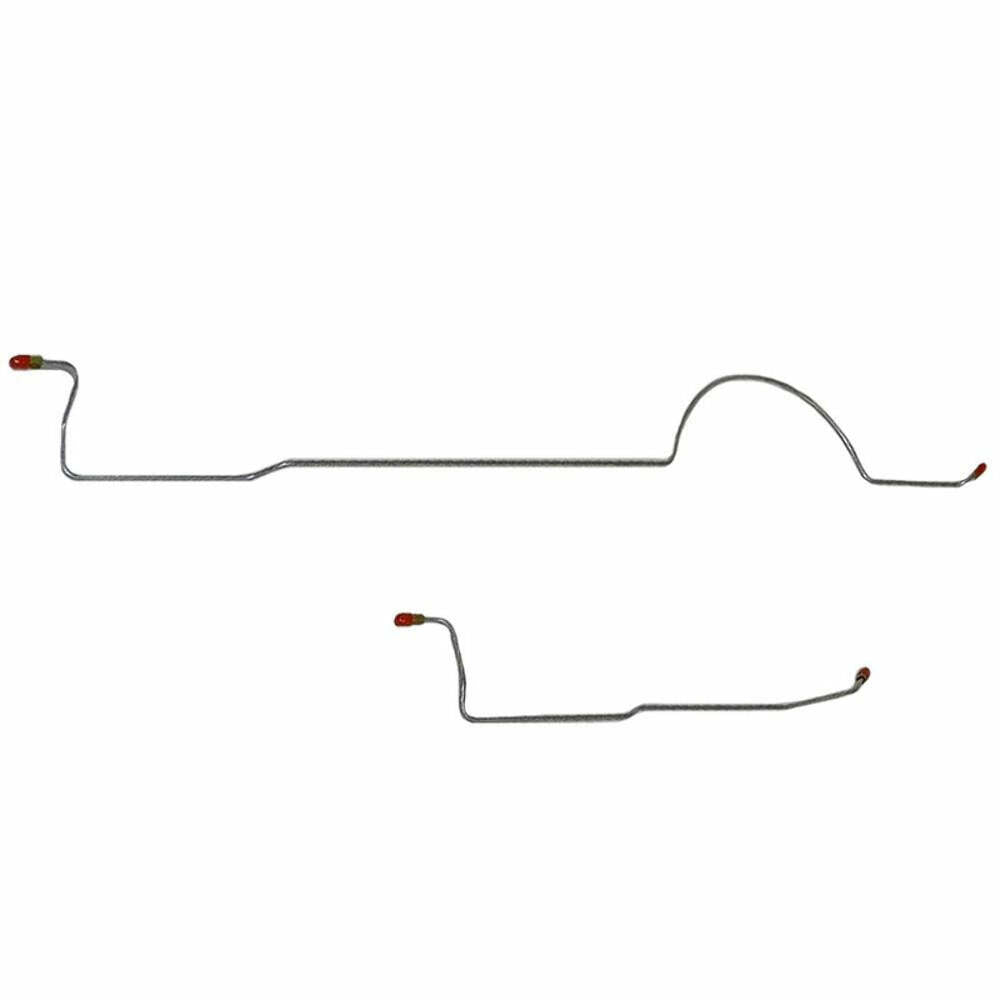 Fits 70-71 Mopar C-Body Rear Axle Lines; Stainless-KRA7001SS - Rear Lines Car Part People