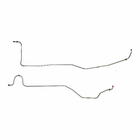 Fits 67-68 Mopar C-Body, Big Block/727 Lines; Stainless-KTC6701SS