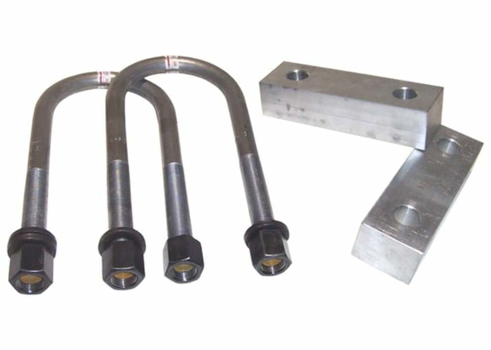Fits 1969-1972 Chevrolet Blazer; Lowering Block Kit - 2 Inch Drop LBU63722INCH