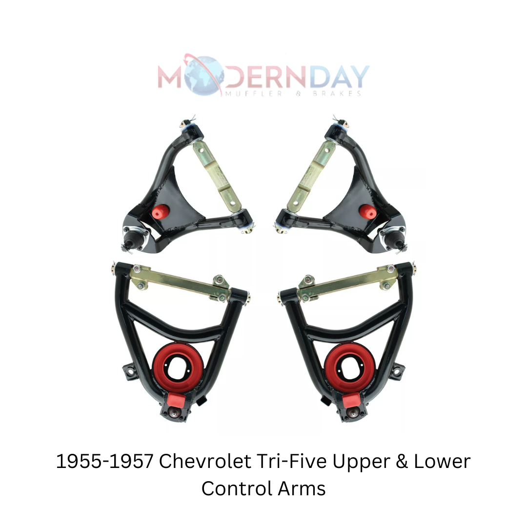 Fits 1955-1957 Chevrolet Tri-Five Upper & Lower Control Arms LCAUCA5557KIT