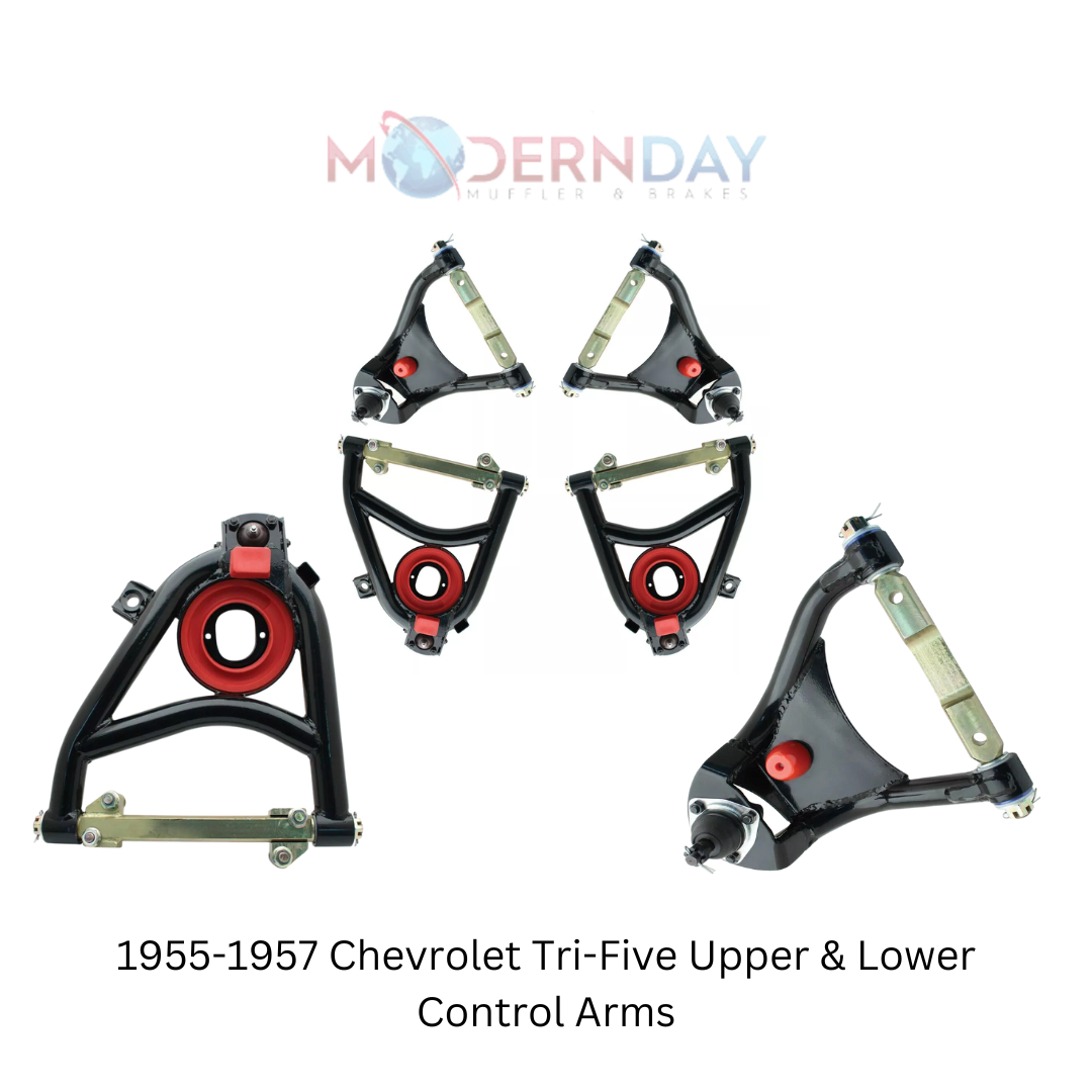 Fits 1955-1957 Chevrolet Tri-Five Upper & Lower Control Arms LCAUCA5557KIT