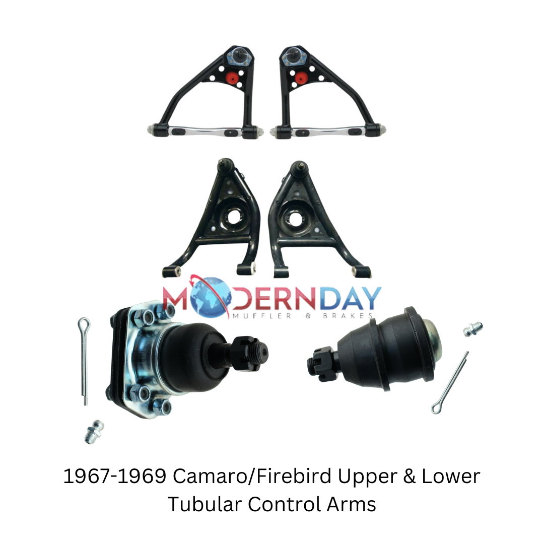 Fits 1967-1969 Camaro/Firebird Upper & Lower Tubular Control Arms UCALCA6769