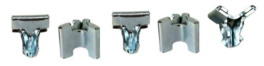 Fits 1958 - 1961 Chevrolet Full Size Lower Grille Retaining Clip Set LGRC40