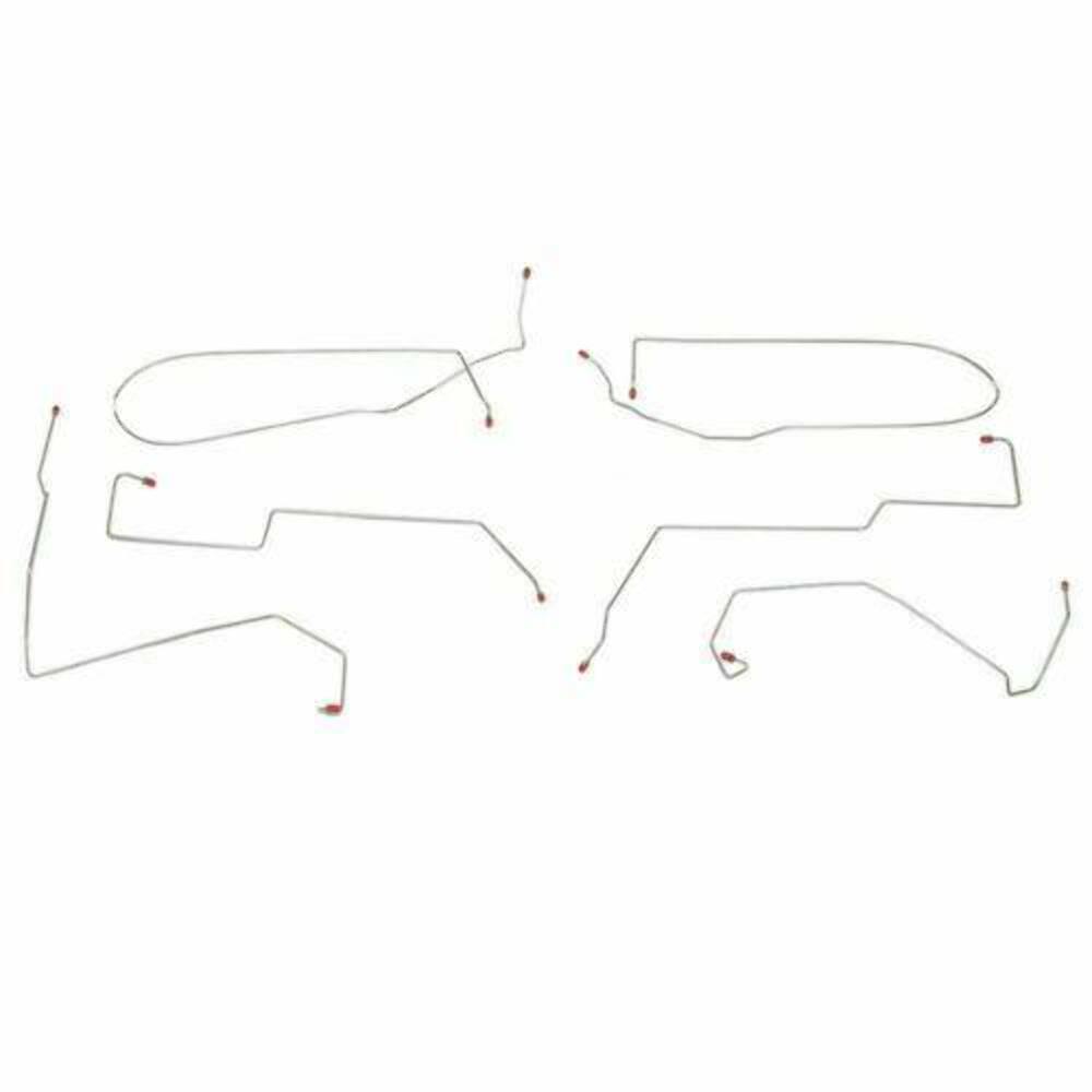 Intermediate Brake Line For 00-07 Ford Focus Rear Drum Brakes No Traction Contro - Intermediate Lines Car Part People