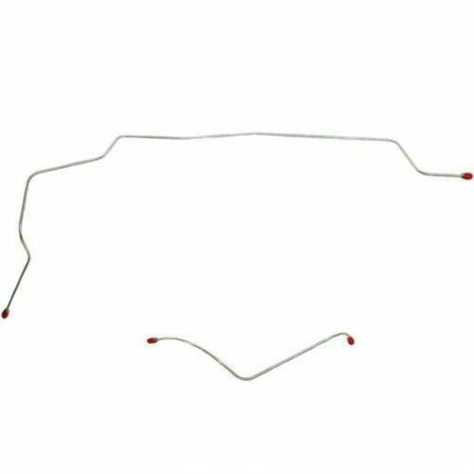 1964-65 Ford Falcon Front Brake Line Kit with Standard Brake Steel - LKT6301OM - Front Lines Car Part People
