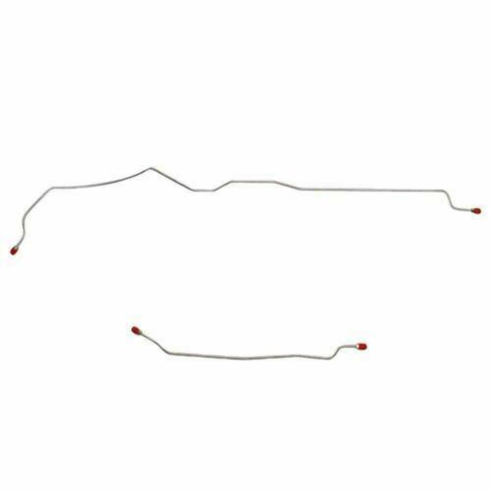 1964-65 Ford Falcon Rear Axle Line 6 Cylinder Engine Rear Brake Line - LRA6401SS - Rear Lines Car Part People