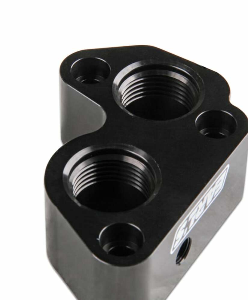 Earls Remote Mount Electric Water Pump Block Adapters - LS0022ERL