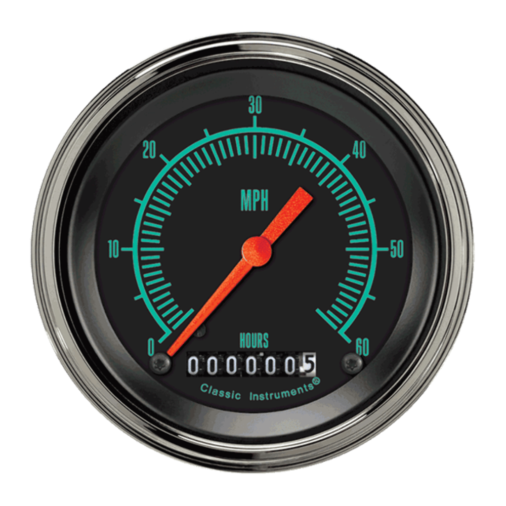 G-Stock 3 3/8" Low Speed Speedometer LSGS